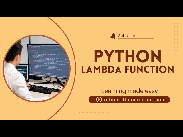 Lambda function in Python
