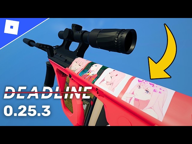 How to Add CUSTOM STICKERS to Your Guns! - ROBLOX Deadline 0.25.3 Update