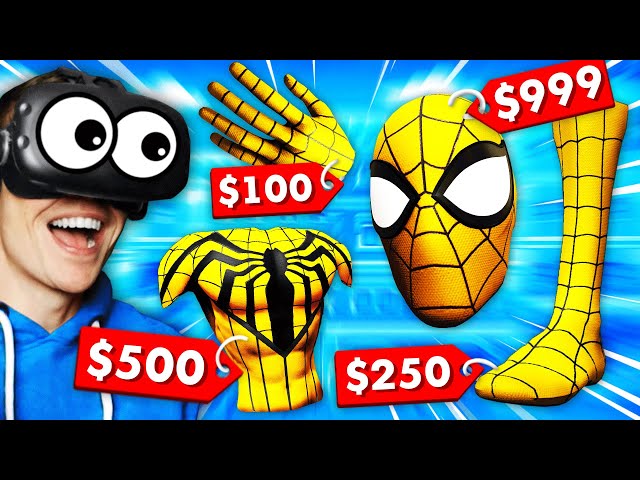 Selling ULTRA SPIDER-MAN PARTS In VR