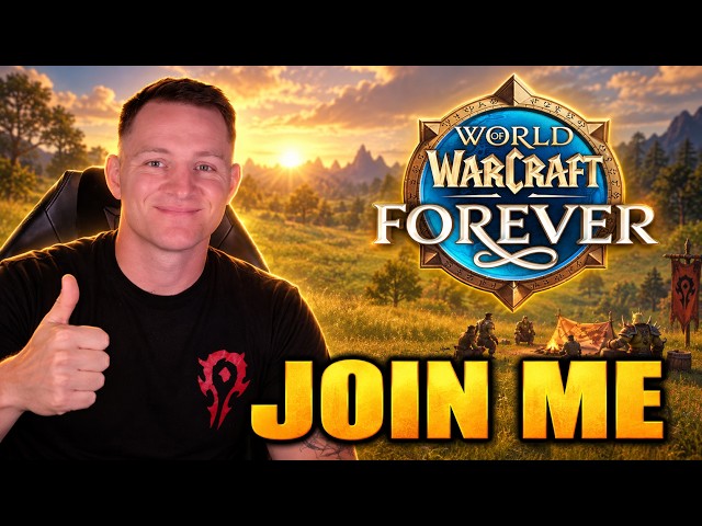 I'm Starting a Dad Guild in WoW Forever