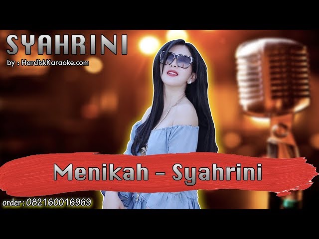 Menikah - Syahrini Karaoke Tanpa Vokal | Karaoke Syahrini