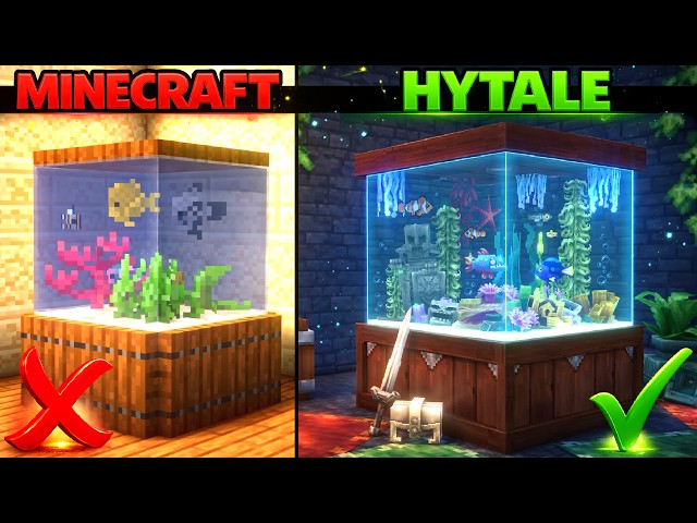 30+ HYTALE Build Hacks That Make Minecraft Look OLD!