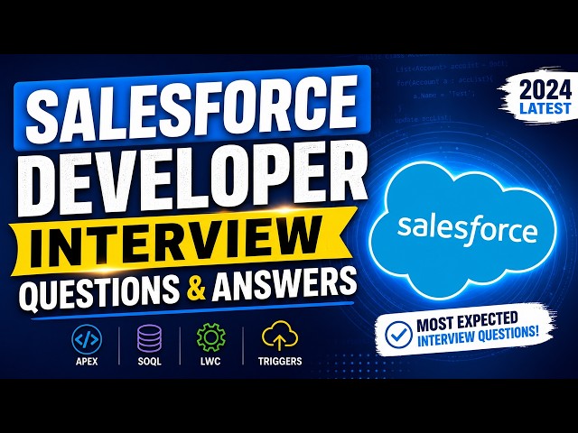 Salesforce Developer Interview Questions & Answers