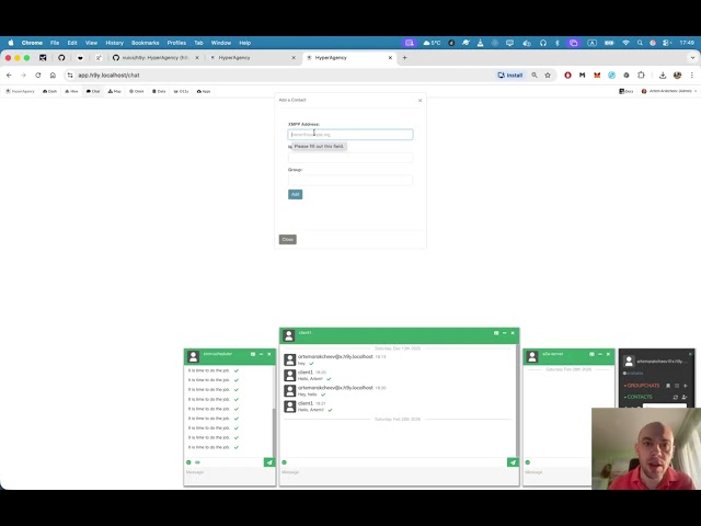💬 Introducing Chat in HyperAgency — where humans and AI agents collaborate in real-time. 🤖👥