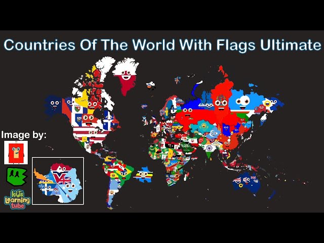 KLT | COUNTRIES OF THE WORLD WITH FLAGS ULTIMATE! | 3K and Birthday special!