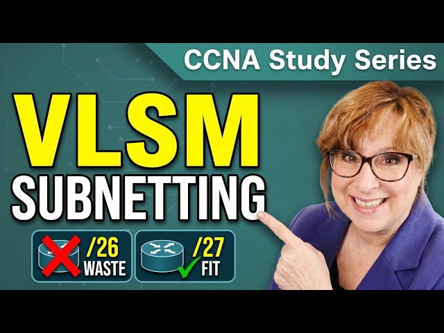 VLSM Subnetting Explained Step by Step | CCNA Study Series