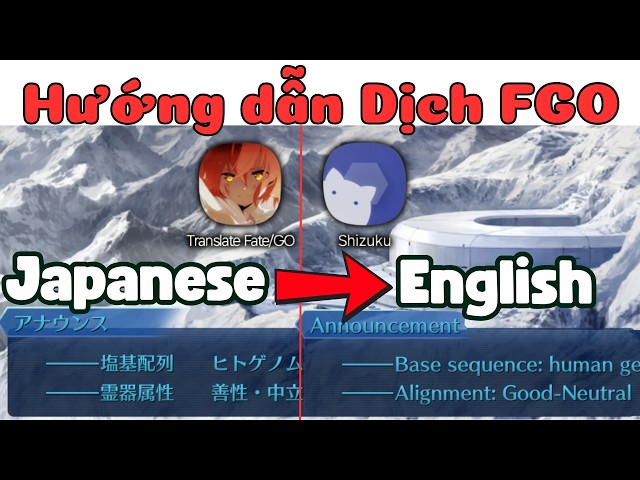 Fate/Grand Order: How to Translate the Game's Storyline