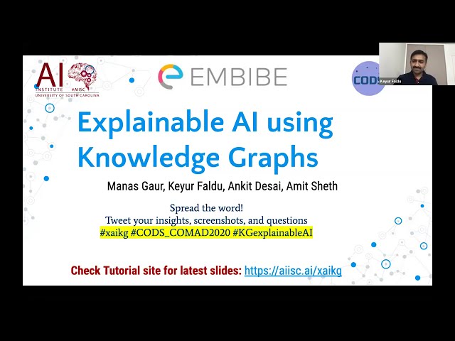 Tutorial Explainable AI using Knowledge Graphs