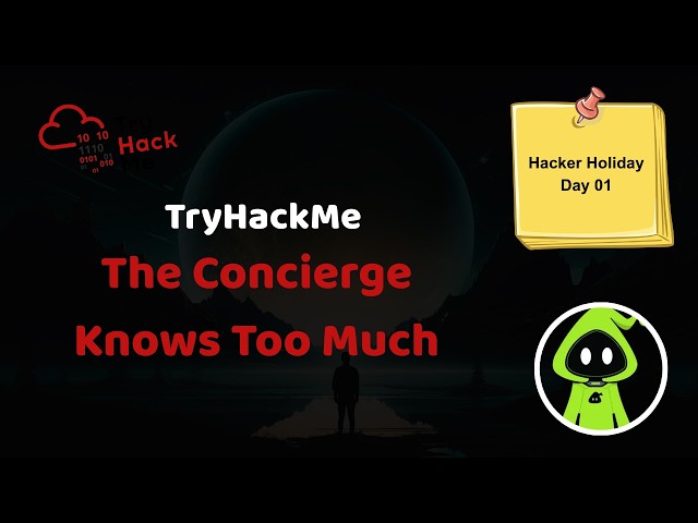 TryHackMe: The Concierge Knows Too Much | Day 1 LLM Hacking