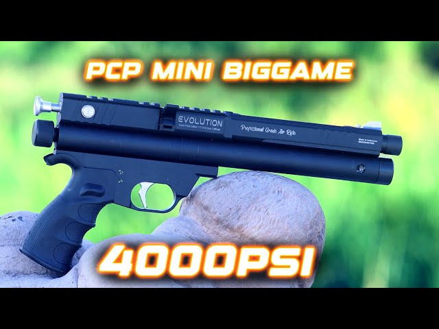PROMO PAKET LENGKAP! SENAPAN PCP MINI MONEL BIGGAME EVOLUTION 4000PSI| PCP MINI BIGGAME | PCP PISTOL
