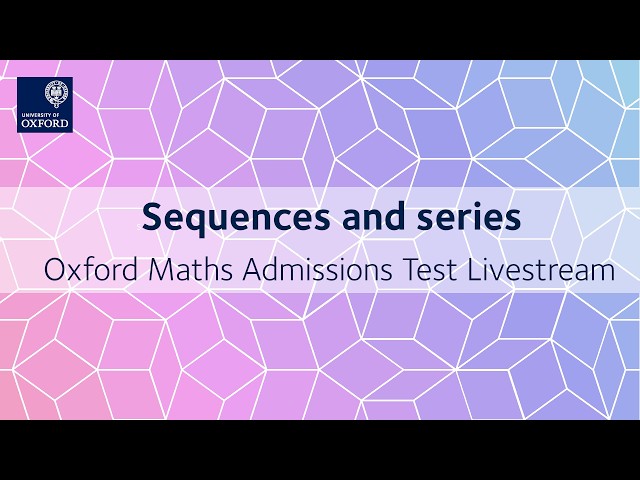 Sequences | MAT Livestream 2026