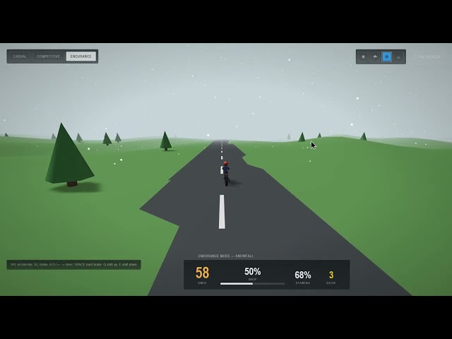 I Built a REALISTIC Bike Racing Game in JavaScript (Three.js) 🏍️🌧️