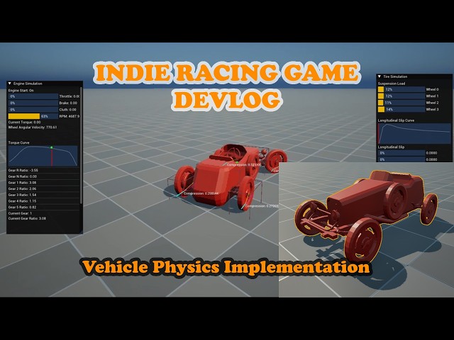 Indie Racing Game Devlog1 - Creating custom vehicle physics