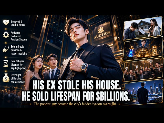 My Ex Left Me With Nothing,I Activated a Divine Auction System,Now Her Family Begs Me #AIShortDrama