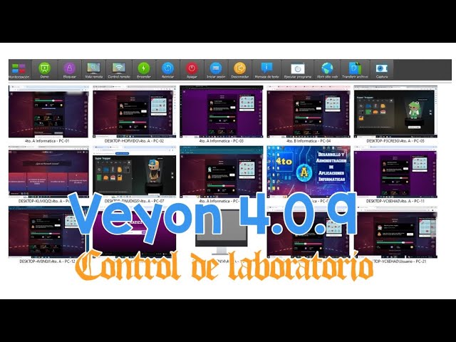 Aplicación para monitorear  tu centro de Computos #escolar #parati #veyon #computer