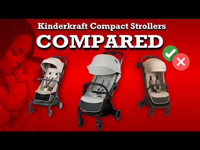 3 Kinderkraft Strollers Compared: Pilot 2, Apino & Nubi 2