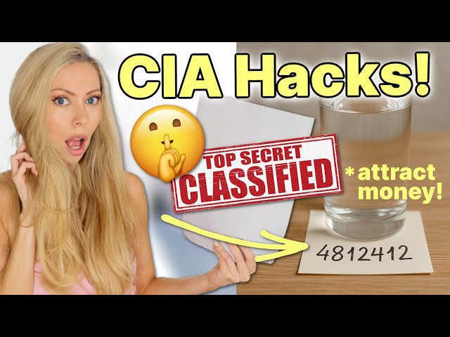 12 Life Hacks from Declassified CIA Documents That Will BLOW YOUR MIND!