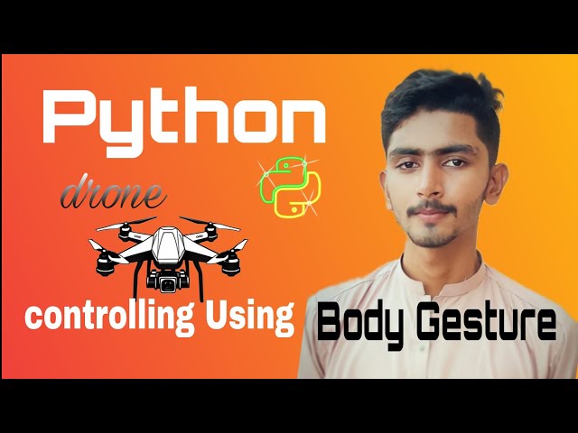 Ai Machine Learning Code| Drone Controlling Using Body Gesture #python #programming #ai