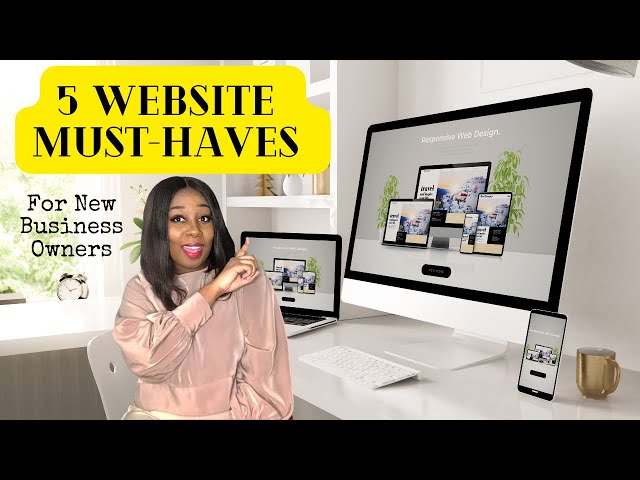 5 Website Essentials For Beginners | Small Business Tips
