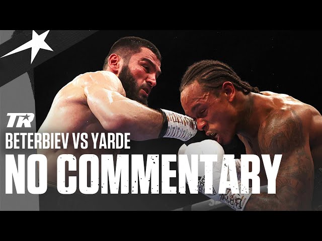 The Sounds Of Beterbiev's DESTRUCTIVE POWER | FREE FIGHT | NO COMMENTARY