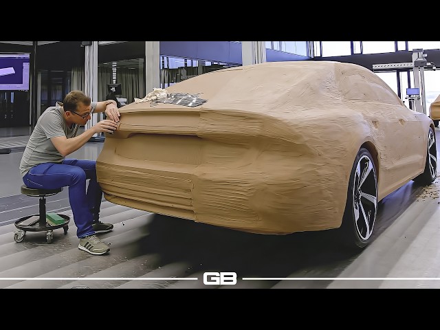 CLAY MODEL Process - Audi PRODUCTION Car Factory DEVELOPMENT