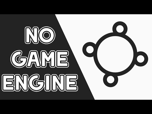 Making a game WITHOUT a GAME ENGINE