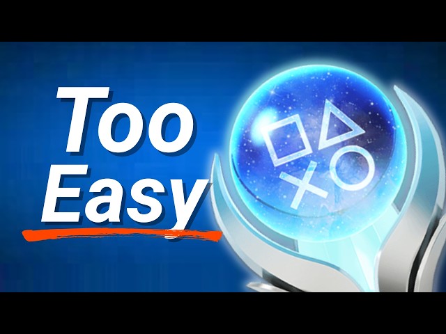 5 Easy Beginner Platinum Trophies NOBODY Talks About!