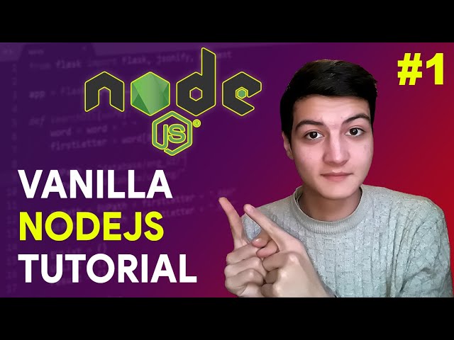 Beginner Node.js Tutorial #1 - Installation & Environment