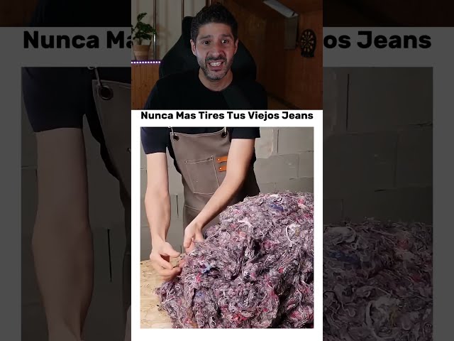NEVER throw your old JEANS in the trash! 👖🤯