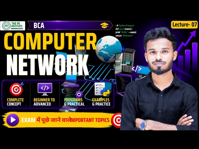 COMPUTER NETWORK || LECTURE-07 FOR BCA || BY: ADITYA SIR #computerawareness #computer