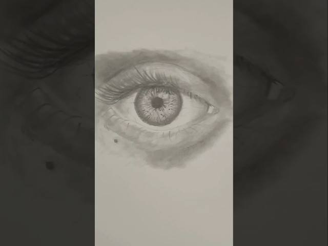 Draw a REALISTIC EYE the easy way! Step-by-step drawing lesson