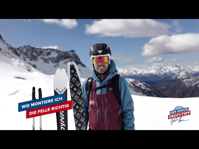 Felle richtig montieren - Jakob Herrmann - Hervis Profi-Tipp