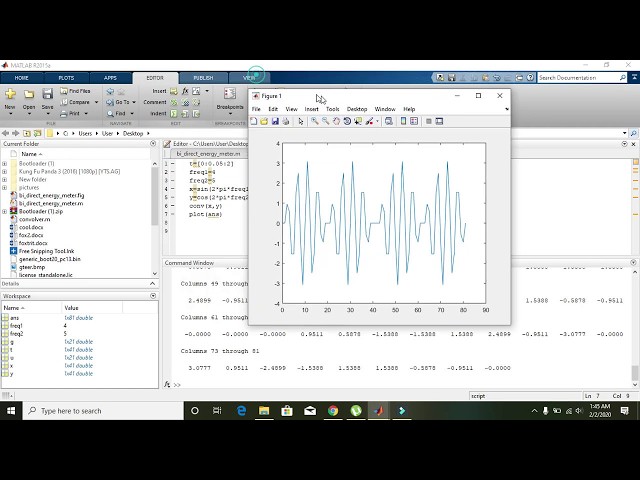 convolution in matlab | how to do convolution of two signals in matlab | convolution of signals