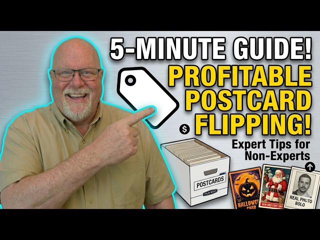 5-Minute Guide to Profitable Postcard Flipping: Expert Tips for Non-Experts
