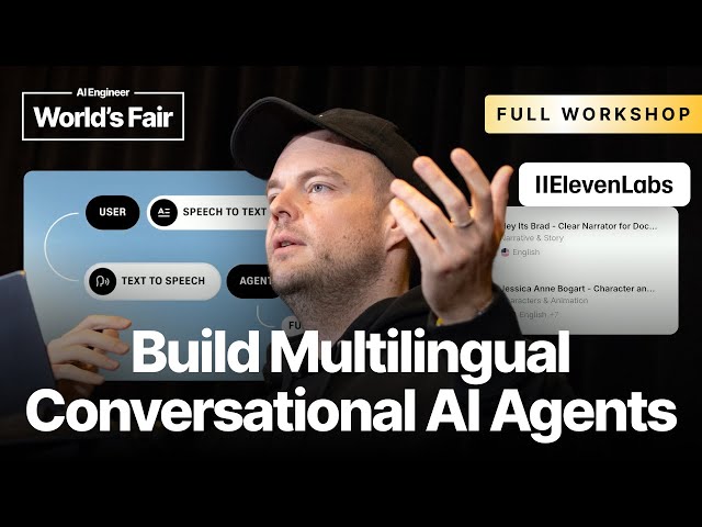 [Full Workshop] Building Conversational AI Agents - Thor Schaeff, ElevenLabs