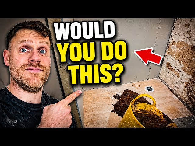 Would You Do This?? Bathroom First Fix