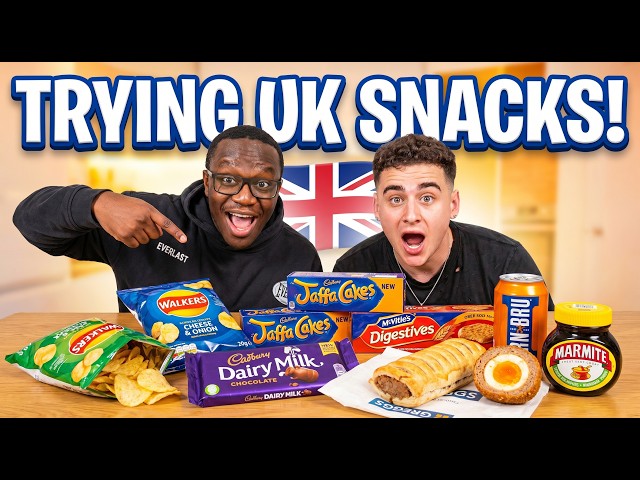 Trying Famous UK Snacks With Lacy