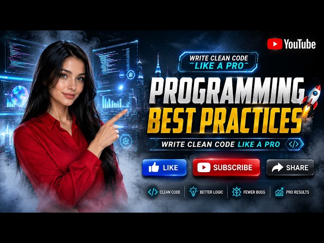 Programming Best Practices: Write Clean Code Like a Pro 🚀 | FuturE_BreaK_Coder