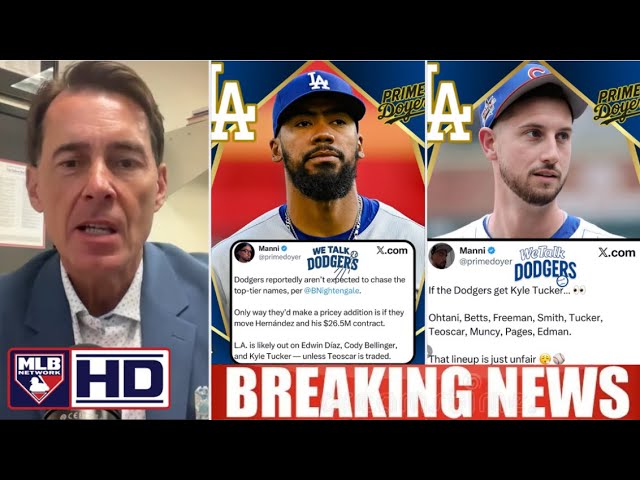 MLB Network | Tom Verducci BREAKDOWN Dodgers & Kyle Tucker trade rumors; Teoscar Hernández's future