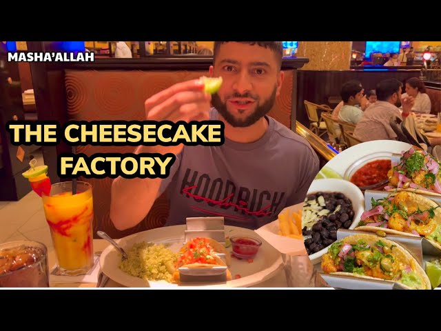 THE CHEESECAKE FACTORY IN DUBAI 🇦🇪 | FOOD REVIEW 🥘