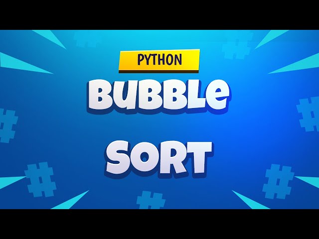Data Structures and Algorithms In Python | Bubble Sort | Interview Questions