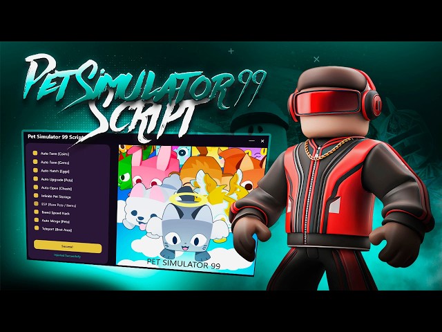Pet Simulator 99 Tap Heros Script | KEYLESS, SAFE, FREE PETS NEW UPDATE