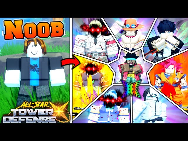 Noob To Pro - All Star Tower Defense X [Full Movie]