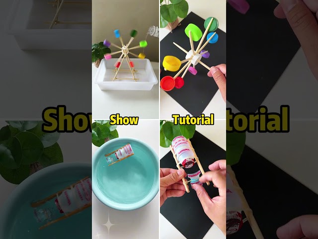 DIY water toys! Go try it out! Simple handmade toys😆#diy#craft#easycraft #diytoys#toys#craftsforkids