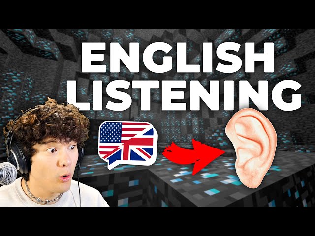 Learn English with Minecraft Hardcore #3 - First DIAMONDS!
