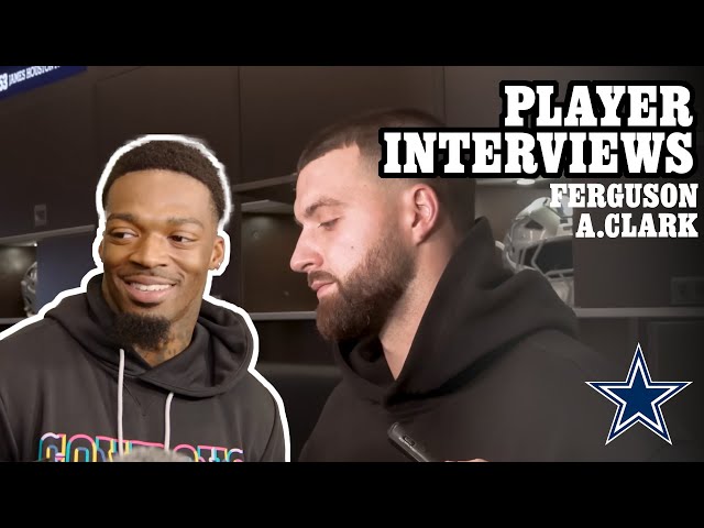 Cowboys Players Talk Victory Over Eagles & Quick Turnaround to Thanksgiving | Player Interviews