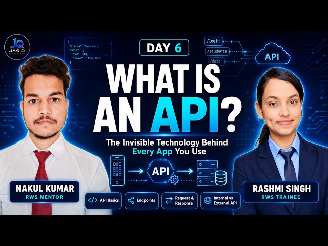 What Is an API? The Invisible Technology Behind Every App You Use | Day 6