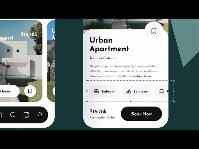 React Native + Expo + TypeScript Real Estate App UI