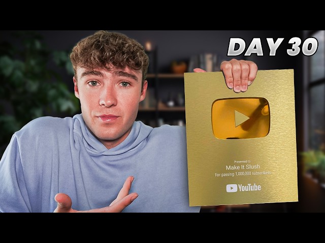 I Got 1,000,000 Subscribers In 30 Days To Prove It’s Not Luck