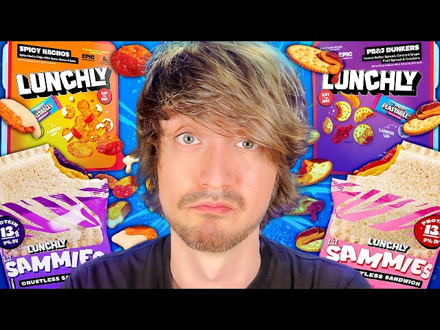 Eating NEW Lunchly Meals
